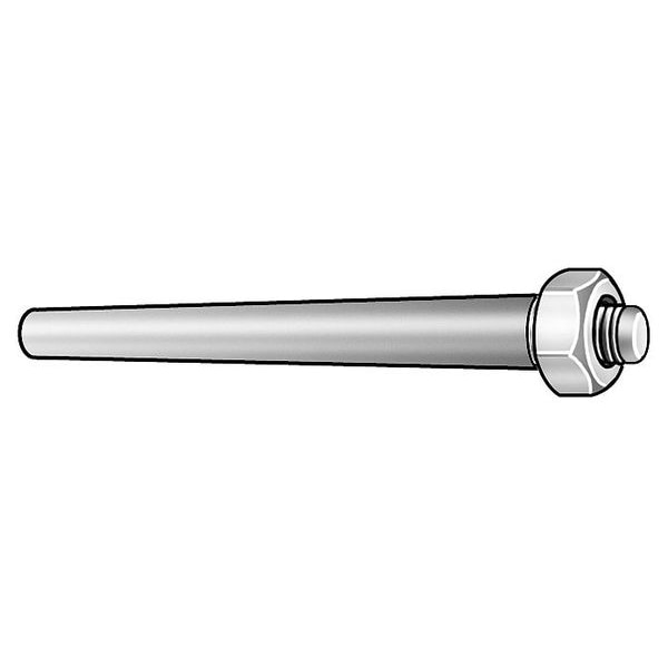 Taper Pin, Thrd, 1/4-28x2 29/32, PK5