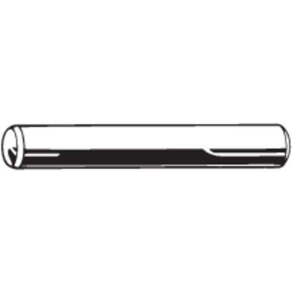 Dowel Pin, Alloy Stl, 1/8x3/4L, Pk100