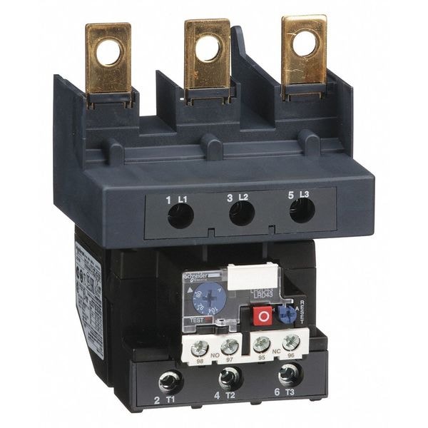 Overload Relay, 1NC/1NO, 90 A Min current, 120 A Max current, 1000V AC