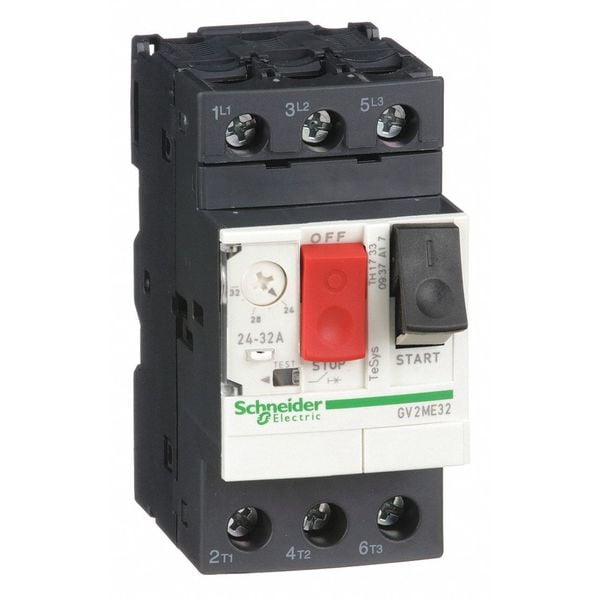 Manual Motor Starter, Not Applicable, 3 P, 3 Phase, Push Button, 32 A