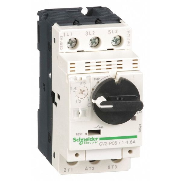 Manual Motor Starter, Not Applicable, 3 P, 3 Phase, Selector Switch, 1.6 A