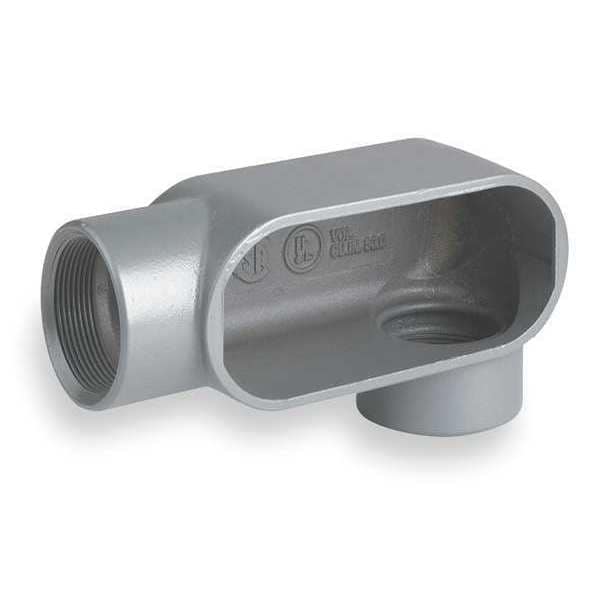 Conduit Outlet Body, Iron, LL, 1/2 In.