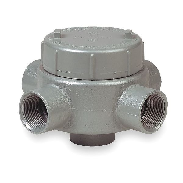 Outlet Box, For Five 3/4 In Hubs