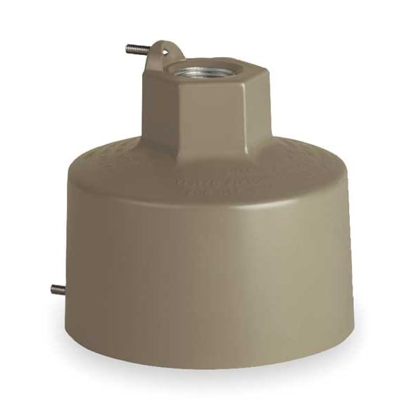 MountngBoxPndant, 4 1/2"L, 4 1/2"W, 4"H, Tan