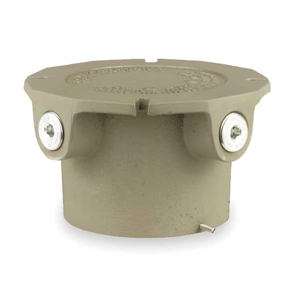 HazLocMountingBoxCeiling, 7"L, 7"W, 4"H, Tan