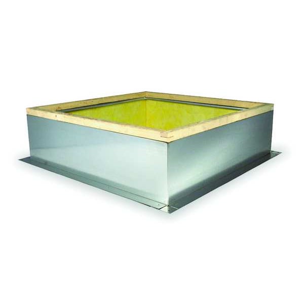 Roof Curb, Fixed, Nonvented, O.D 34 1/2 In