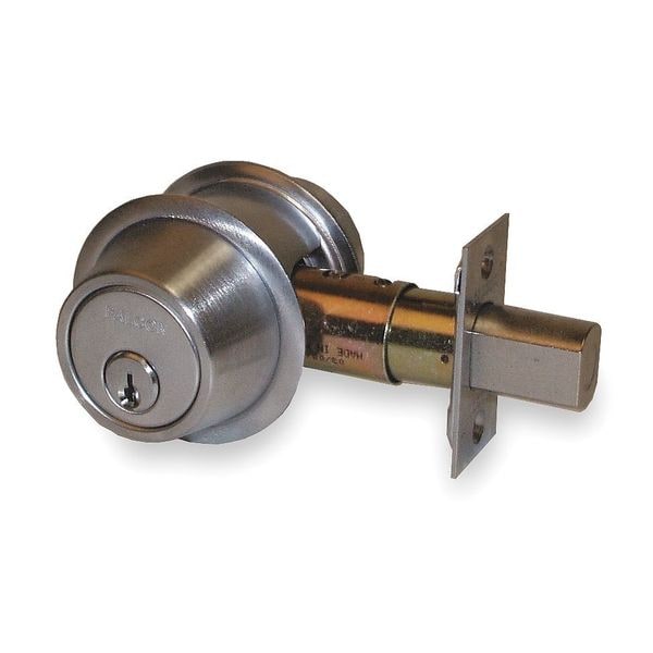 Deadbolt, HD, Satin Chrome, SFIC Not Incl.