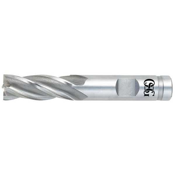 End Mill, Cobalt, 1 1/4, 4 FL, SGL Sq End, CC