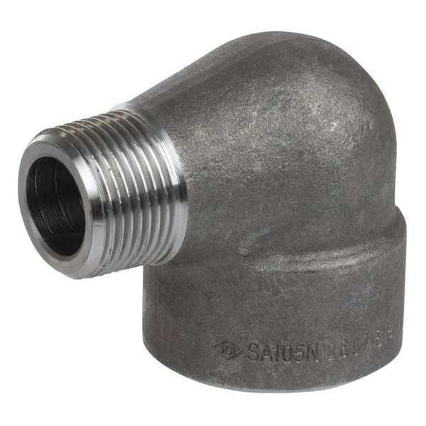 1" MNPT x FNPT 304 SS Street 90 Degree Elbow
