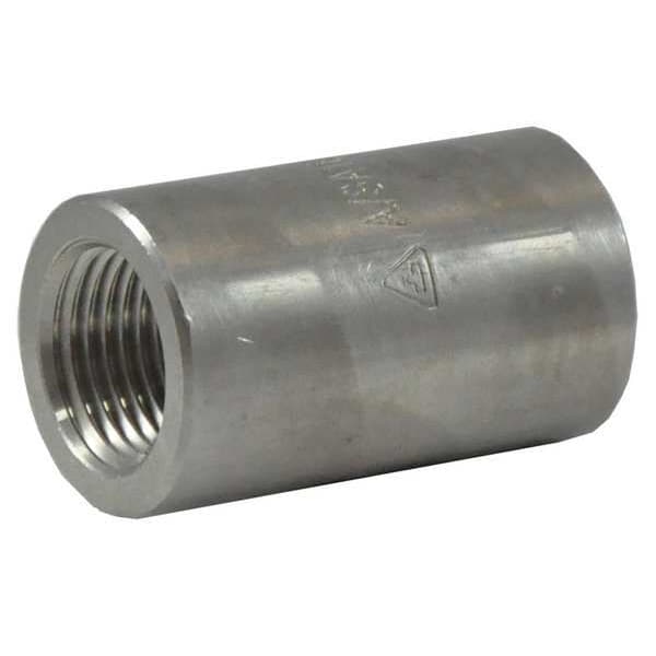 1" x 3/4" FNPT 304 SS Reducing Coupling