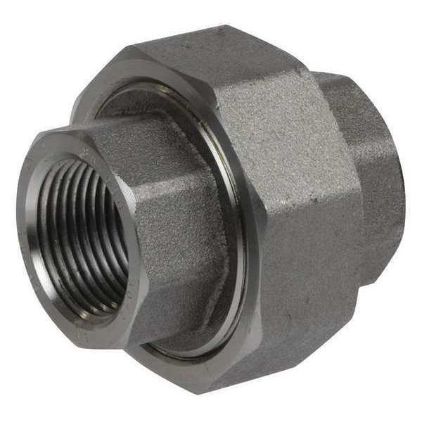 1" FNPT 304 SS Threaded Union