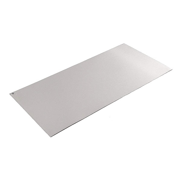 Disposable Tacky Mat, Polyethylene, 0.3970mm Thick, 18 in W x 36 in L, White, 30, 4 PK