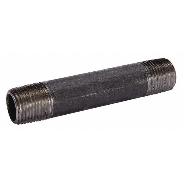 2-1/2" x 8" Black Pipe Nipple Sch 40