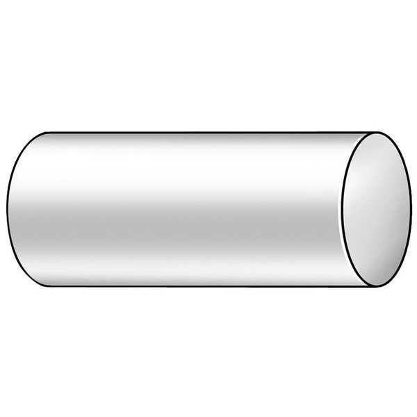 White UHMW-PE Rod Stock 10 ft. L, 3-1/4" Dia.