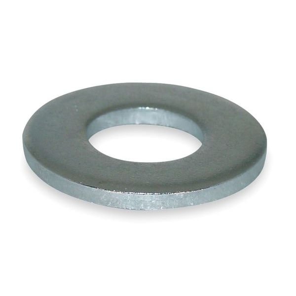 Flat Washer, For Screw Size 1 1/2" , Steel Zinc Plated Finish