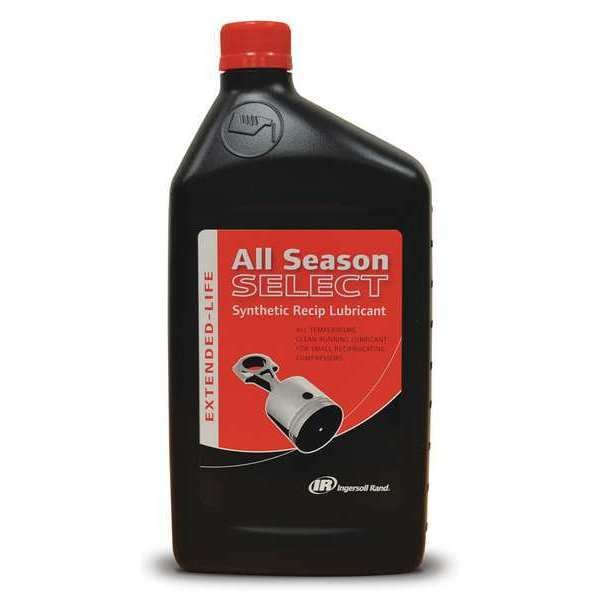 Compressor Oil Coolant, Bottle, 1 L, 128 Viscosity Index, 480 Degree F Flash Point