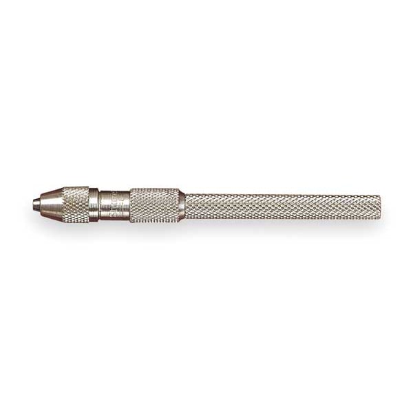 Pin Vise, 0.030-0.062 In, Nickel Plated