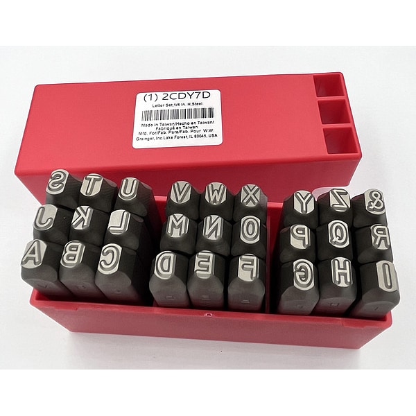 Hand Stamp Kit, Letter Set