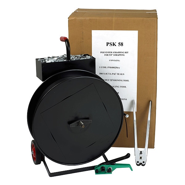 Strapping Kit, Polyester, 4000 ft. L