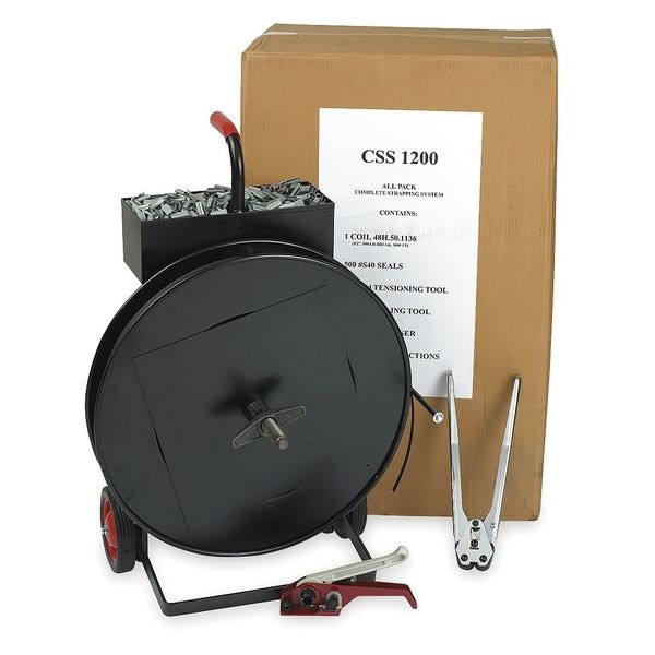 Strapping Kit, Polypropylene, 3600 ft. L