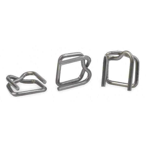 Strapping Buckle, 1/2 In., PK1000
