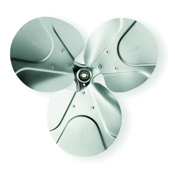 Replacement Fan Blade, 24 in Blade Dia, 5/8 in Bore Dia, 3 Blade, Clockwise Discharge