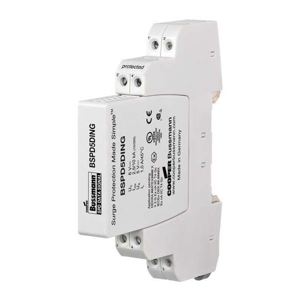 Surge Protection Device, 1 Phase, 24V, 4 Poles, 4 Wires