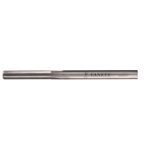 Chucking Reamer, 0.3740 In., 6 Flute, HSS