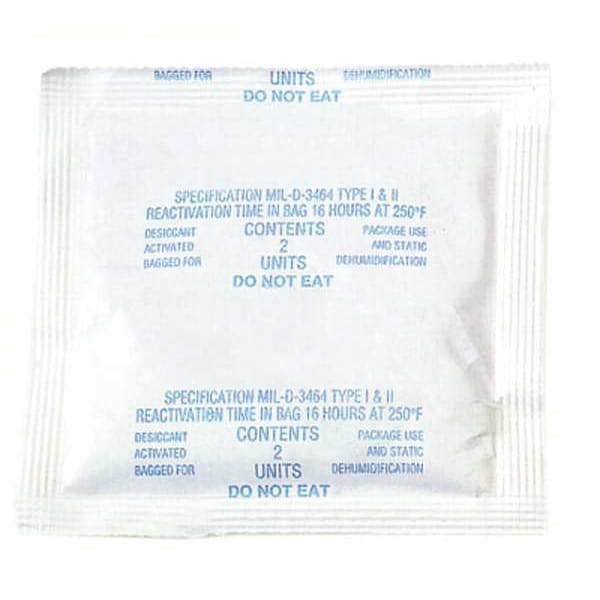 Desiccant, 1/2 Unit Plastic Pouch, PK550