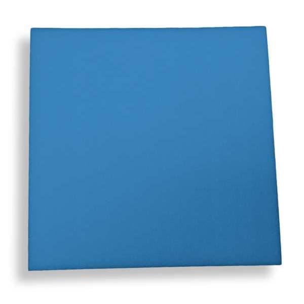 Foam Sheet, Crosslink, 48 in W, 96 in L, 3/4 in Thick, Blue