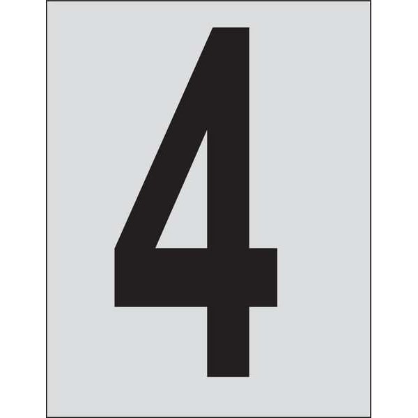 NumberLabel, 1-1/2inH, 1inW, PK25