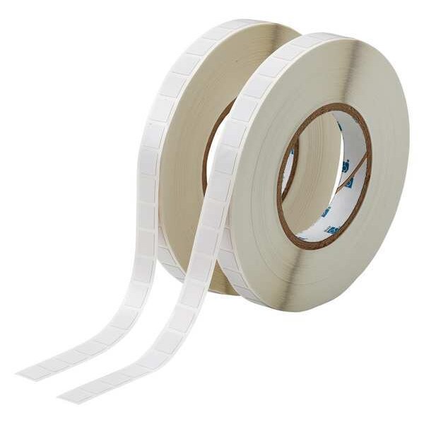 Pre-Cut Label Stock Roll, White, Matte
