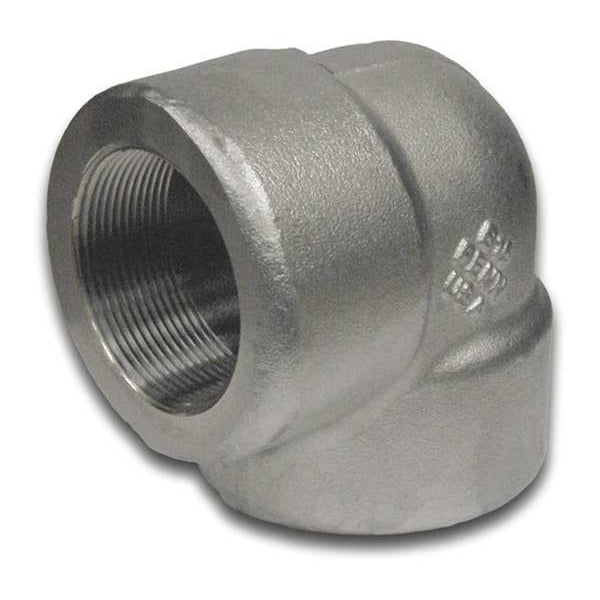 1/2" FNPT 304/304L SS 90 Degree Elbow