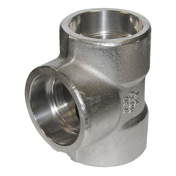 1-1/2" FSW 304/304L SS Tee