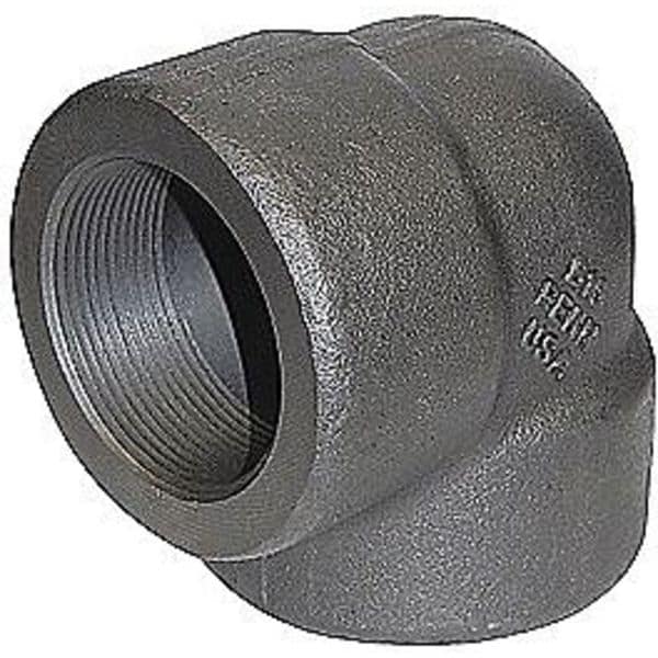 Elbow 90 deg, Low Temp Steel, FNPT, 1-1/2in