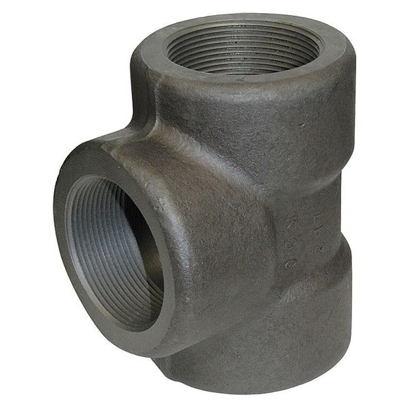 Tee, Low Temp Steel, FNPT, 1-1/2in.