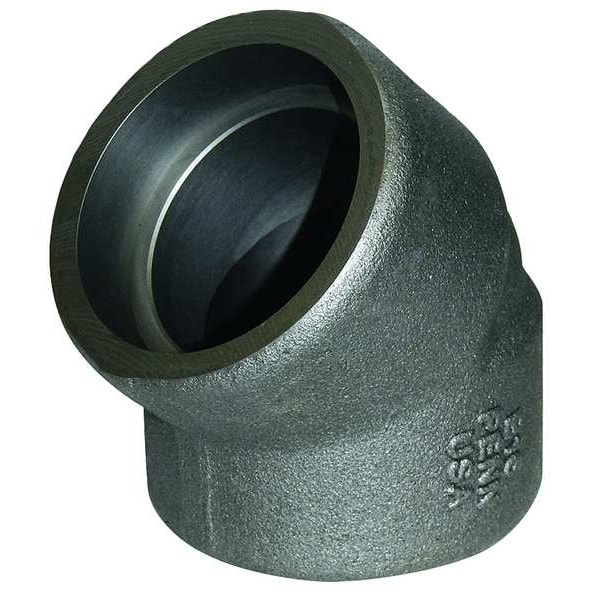 Elbow 45 deg, Chrome Moly Steel, FSW, 1/2in