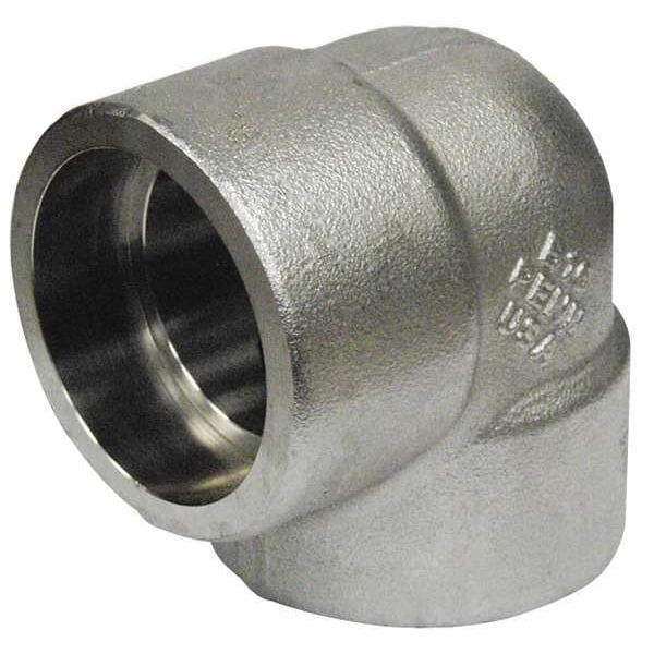 1-1/2" FSW 304/304L SS 90 Degree Elbow