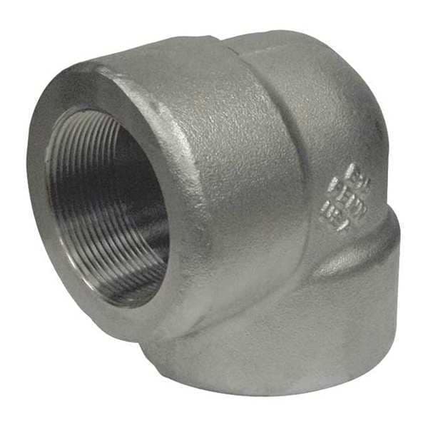 1/2" FNPT 316/316L SS 90 Degree Elbow