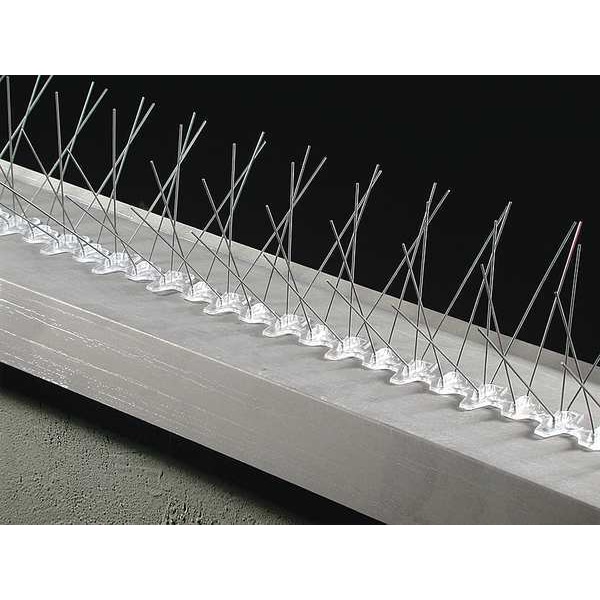 Bird Repellent Spikes, Bird-Flite, 50 ft.