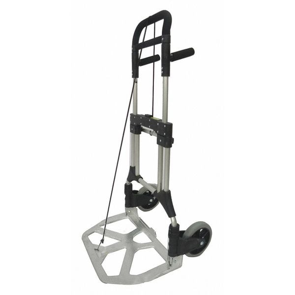 Folding Hand Truck, Load Cap 400 Lb
