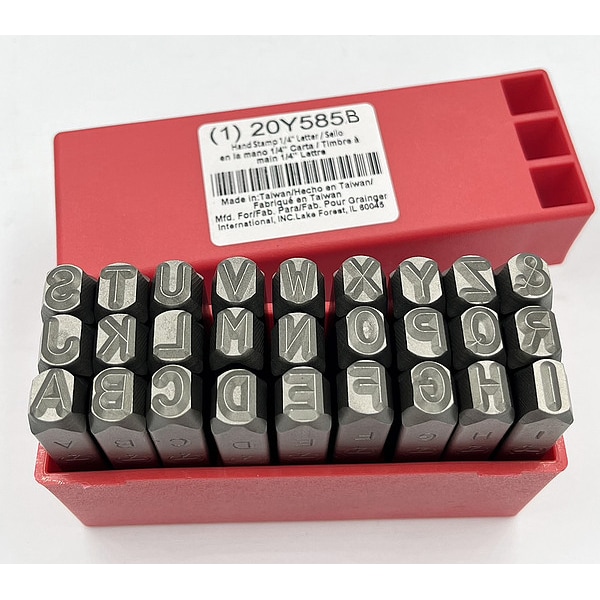 Hand Stamp Kit, Letter Set