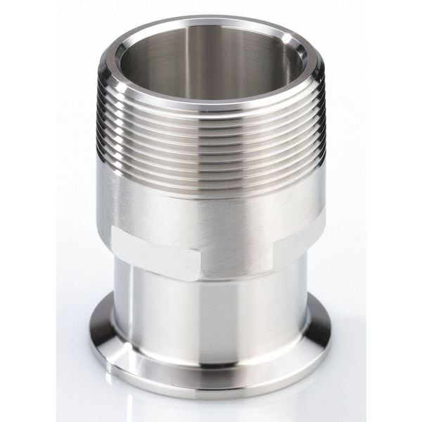 Adapter Clamp X, Male, Npt T304