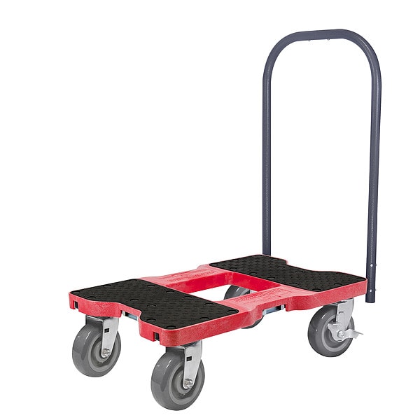 Super-Duty Push Cart Dolly Red, 1800 Lb