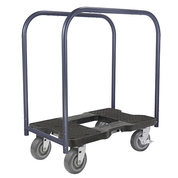 Super-Duty Panel Cart/Dolly, Blk, 1800 Lb