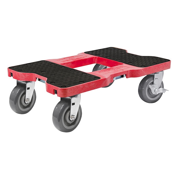 Super-Duty Dolly, Red, 1800 Lb