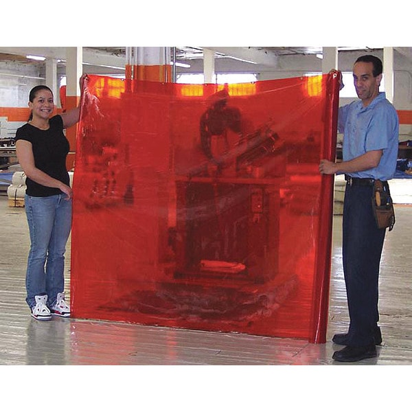 Welding Curtain, 61" X 5Yd, Blue