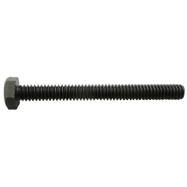 Grade 8, 3/4"-16 Hex Head Cap Screw, Black Oxide Steel, 5 in L, 5 PK