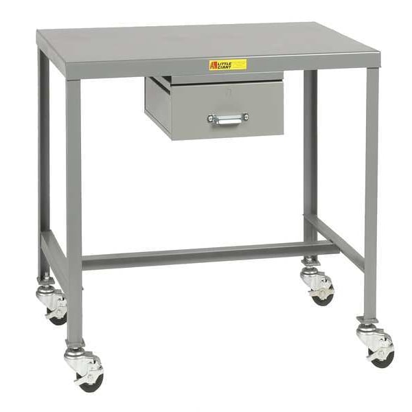 Mobile Work Table, 36" L x 24" W x 18" H