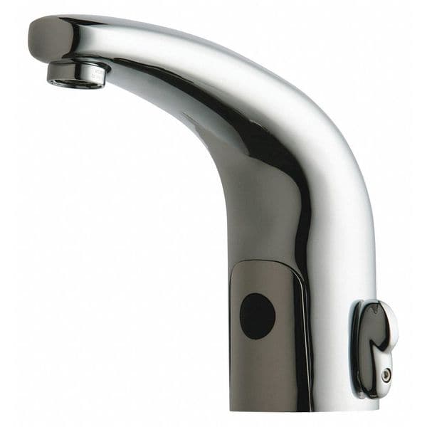 Electronic Sensor Hytronic Traditional Sink Faucet W/ Dual, Single Hole Mount, Chrome plated 1 Hole